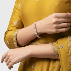 925 Silver Stylish Ladies Kada